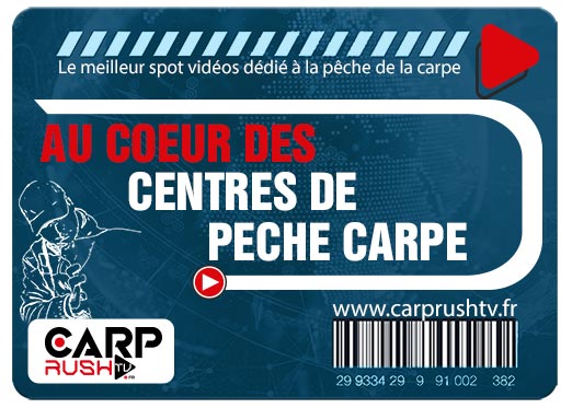 AU COEUR DES CENTRES MARQUES DE LA PECHE DE LA CARPE AVEC CARP RUSH TV