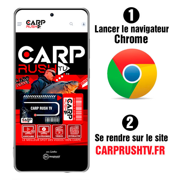 APPLICATION ANDROID CARP RUSH TV